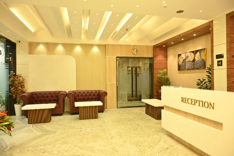 Hotel lobby